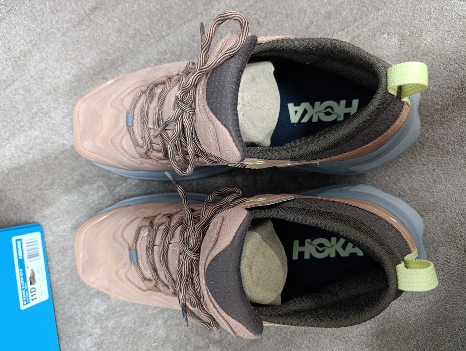Чисто нови Hoka M Kaha 3 Low GTX номер 45 1/3 естествена кожа