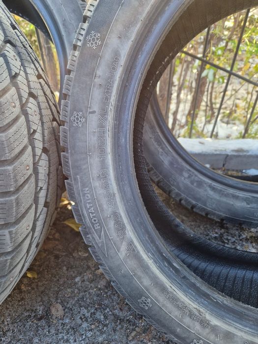 Шины б/у зима, лето 245/45R19