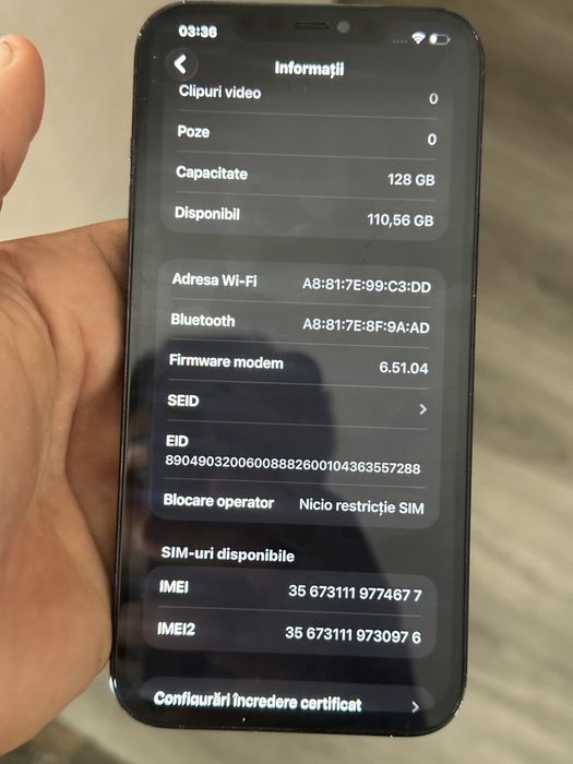 se vinde Iphone 12 pro max !