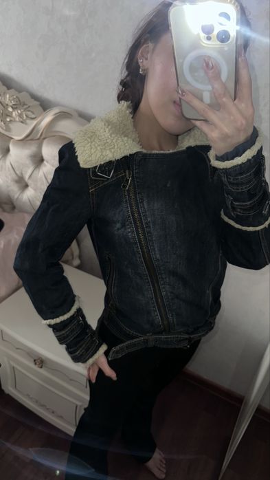 Куртка теплая с манго