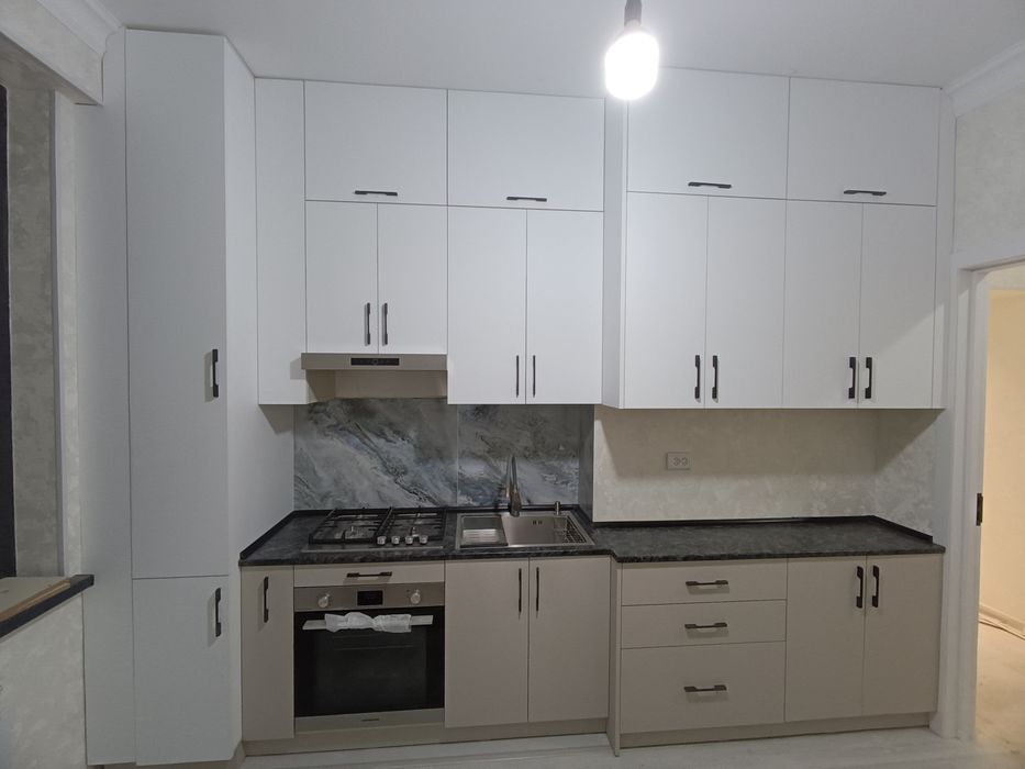 МДФ. Акрил материалдан кухня, прихожая, шкаф ясаймиз фурнитура Турция