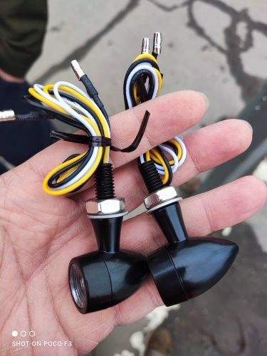 Малки мигачи за мотор с габарит