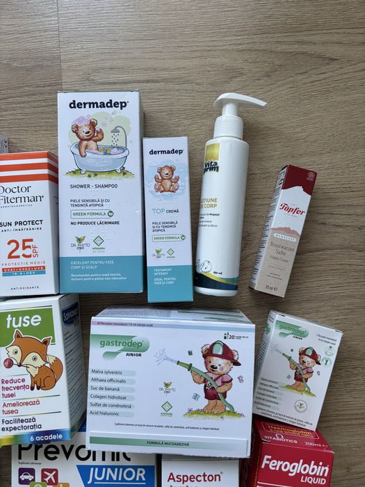 Produse de ingrijire si imunitate pentru copii
