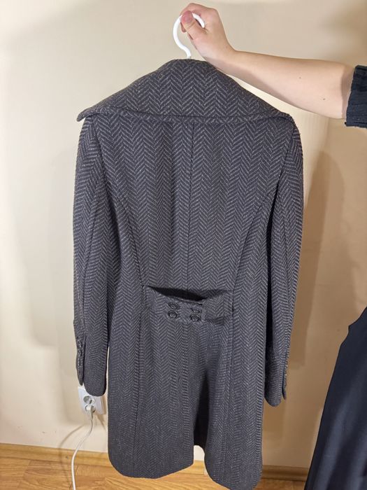 Palton gri inchis H&M marimea S de dama