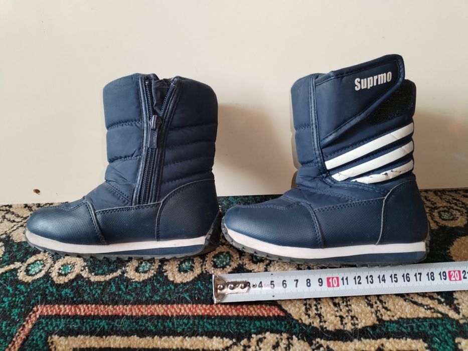 Детские тёплые сапоги размер 27