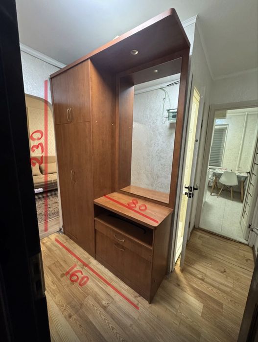 Шкаф в прихожую за символическую цену