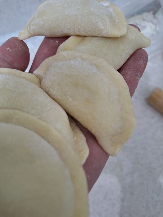 Вареники , пельмени.