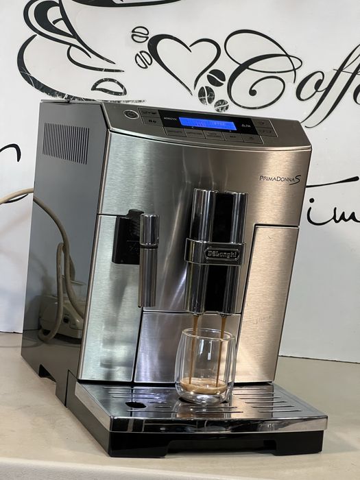 Кафемашина кафе автомат delonghı primadonna с гаранция