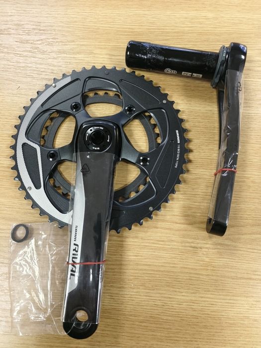 Курбели SRAM Rival 22 2x11sp, BB30 34-50T/172.5,175mm road,gravel