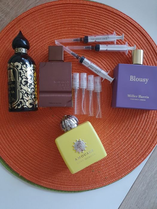 Отливки на парфюми от личната ми колекция.