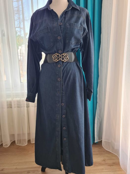 Rochie denim lunga BSB