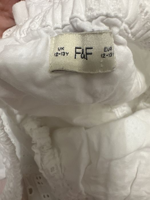 Белый летний сарафан F&F