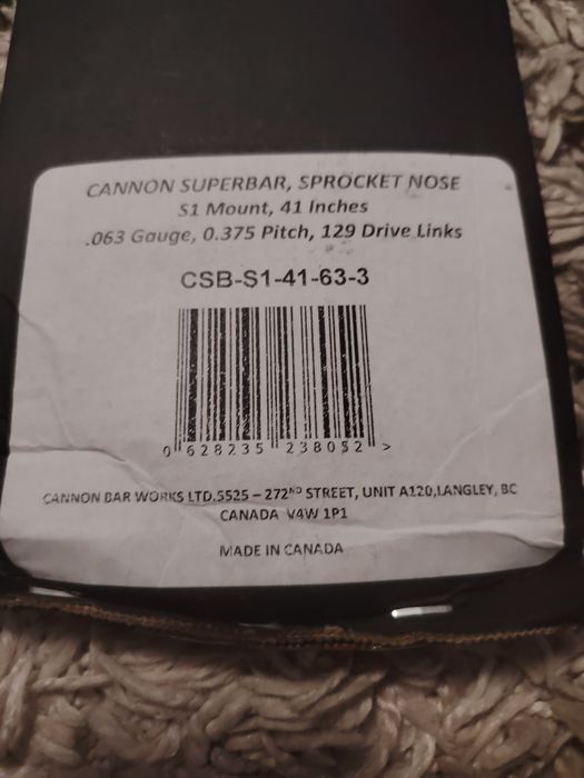 Vând lamă pentru drujba 105 cm