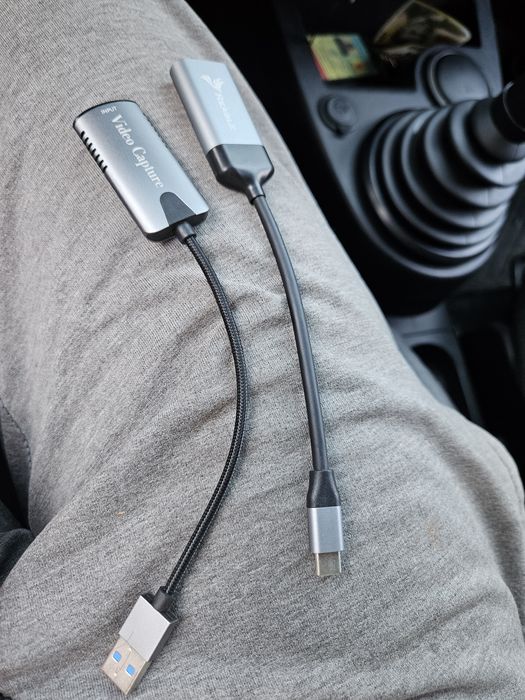 Placa de Captura Video Type C si USB la HDMI de Retea RJ45 AXAGON