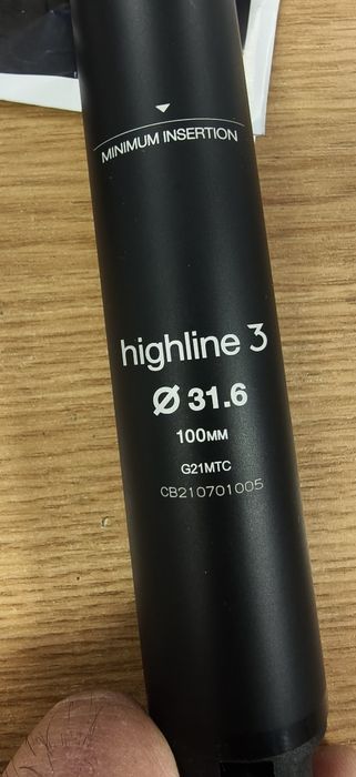 Хидравлични колчета/дропъри Crankbrothers Highline 3 31.6x100mm,Highline XC/GRAVEL 27.2x100mm