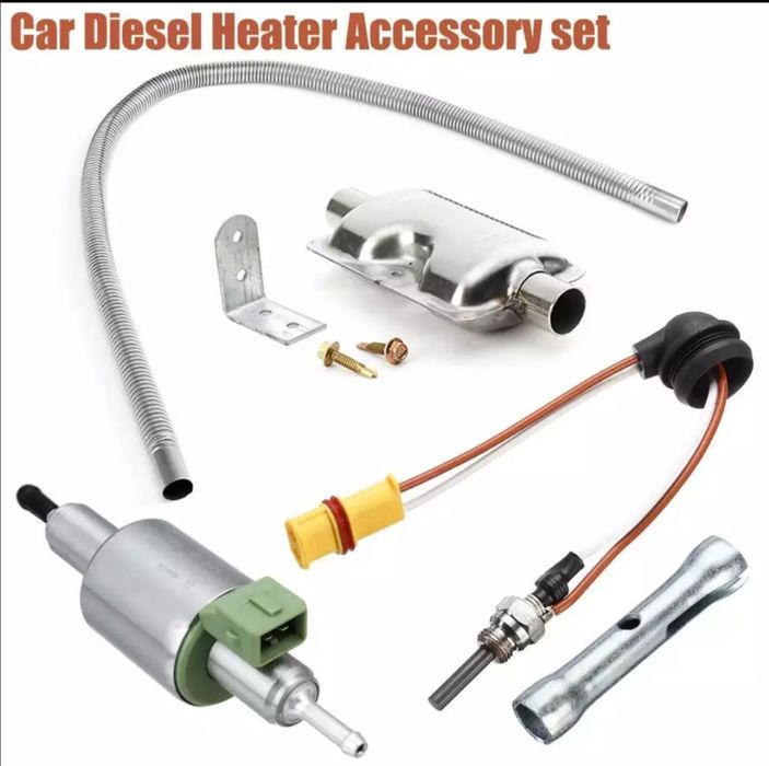 Промо! Дизелови печки  2, 5 и 8 Kw 12 и 24 v. и резервни части