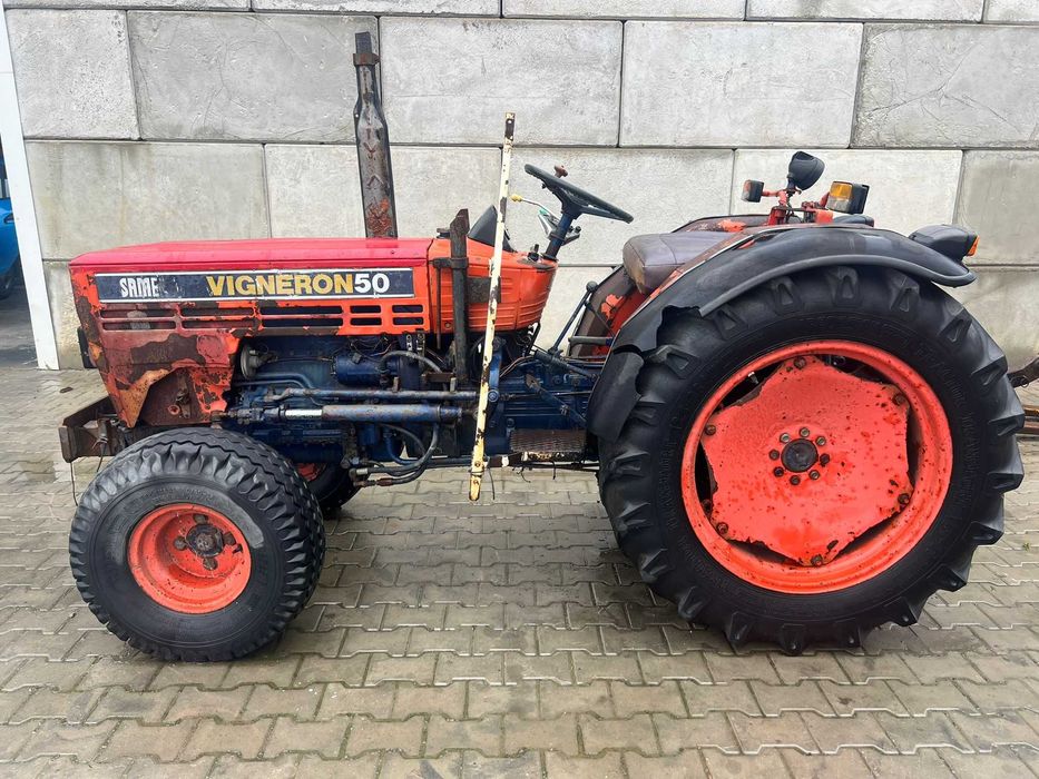 Tractor viticol Same Vigneron - 50 Hp , 1.3 T + Video