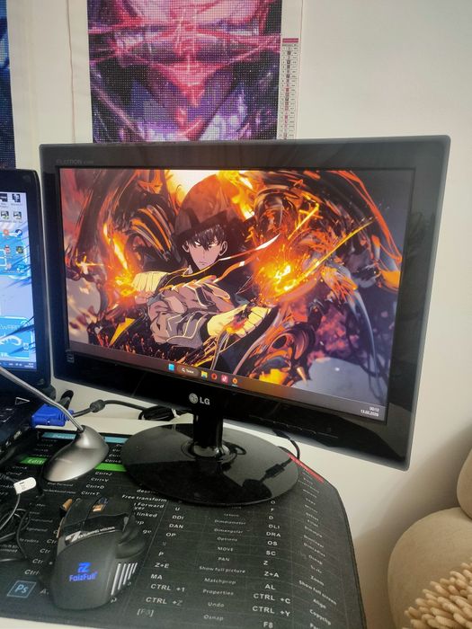 Монитор LG, 60Hz, 18.5", 1366х768