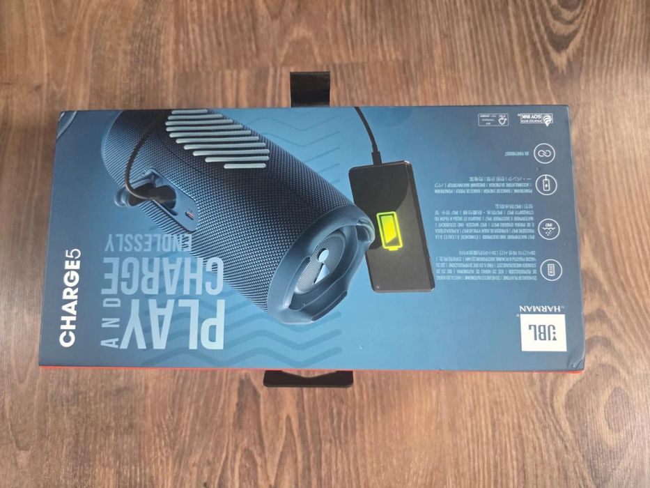 Boxa portabila JBL Charge 5, Bluetooth, Pro Sound, Negru -P-