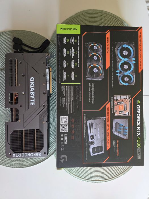 Видео карта GIGABYTE GeForce RTX™ 4080 Super Gaming OC, 16GB GDDR6X, 2