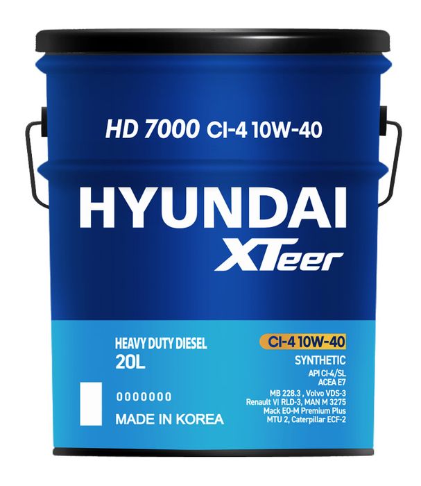 HYUNDAI XTeer HD 7000 CI-4 10W-40