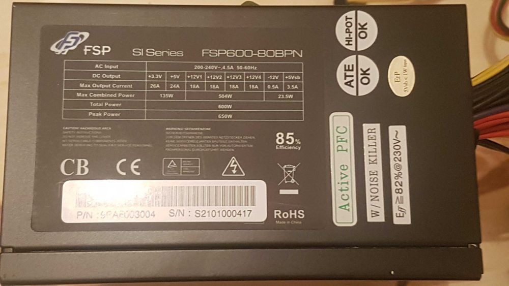 Компютърно захранване АТХ; PSU; Мощни захранвания; надеждни PSU