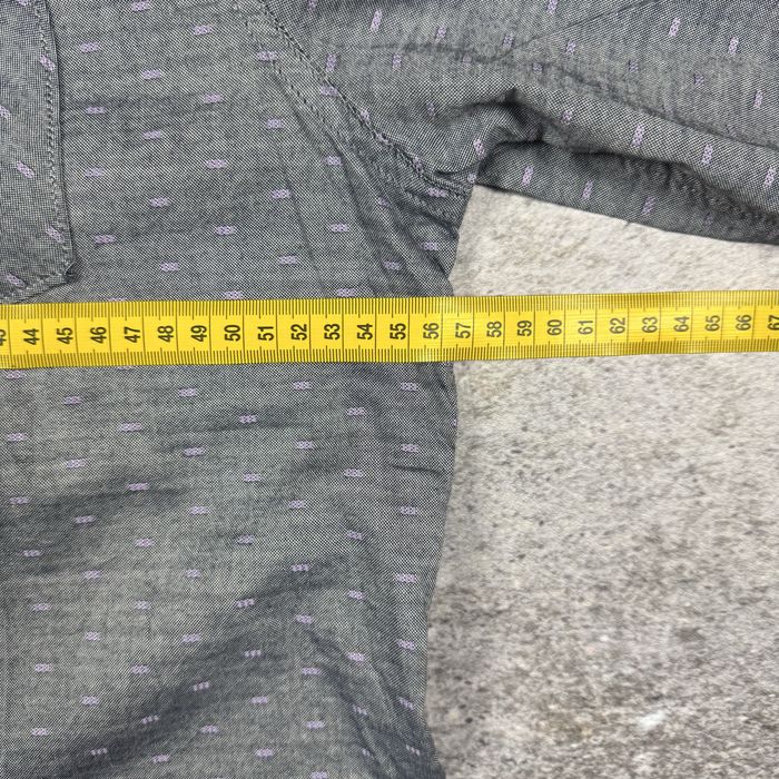 Мъжка риза Tommy Jeans - XL - Памук - Сив десен