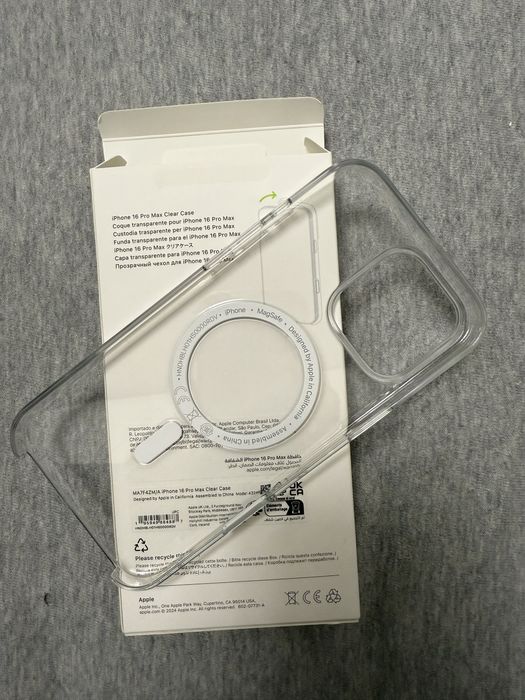 Carcasa iPhone 16 pro max magsafe original nefolosita