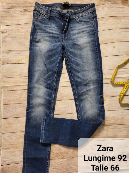 Blugi lungi pantaloni scurți Zara fete 11-12 ani