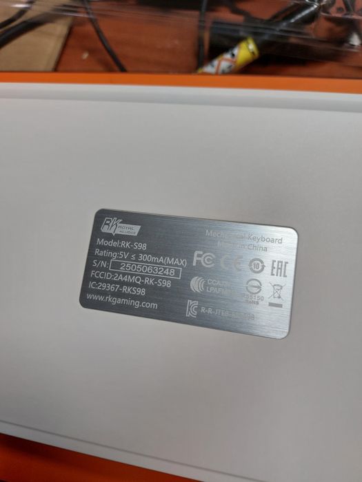 Tastatura gaming argb mecanica Royal Kludge S98 noua la cutie,98% US