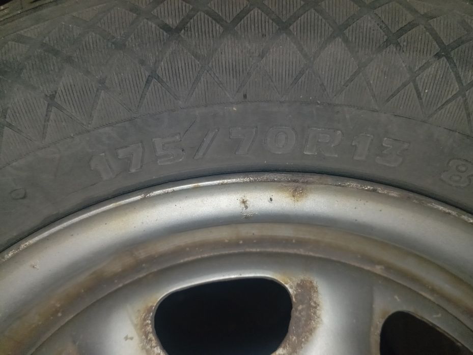 Зимние калёса на гольф