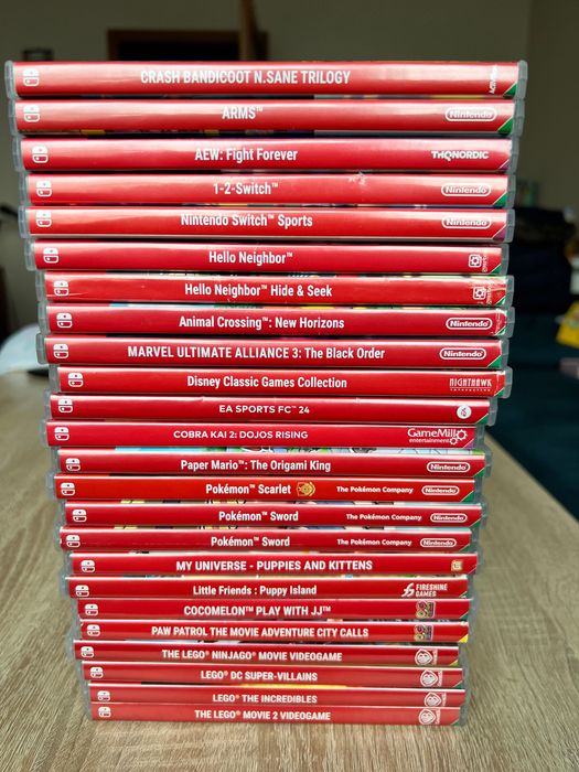 Игри за Nintendo Switch- Animal crossing, Pokemon, Mario