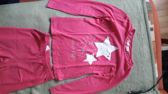 vand set tricou +colanti Minie Mouse si pijamale fetite+ bonus 1 plus