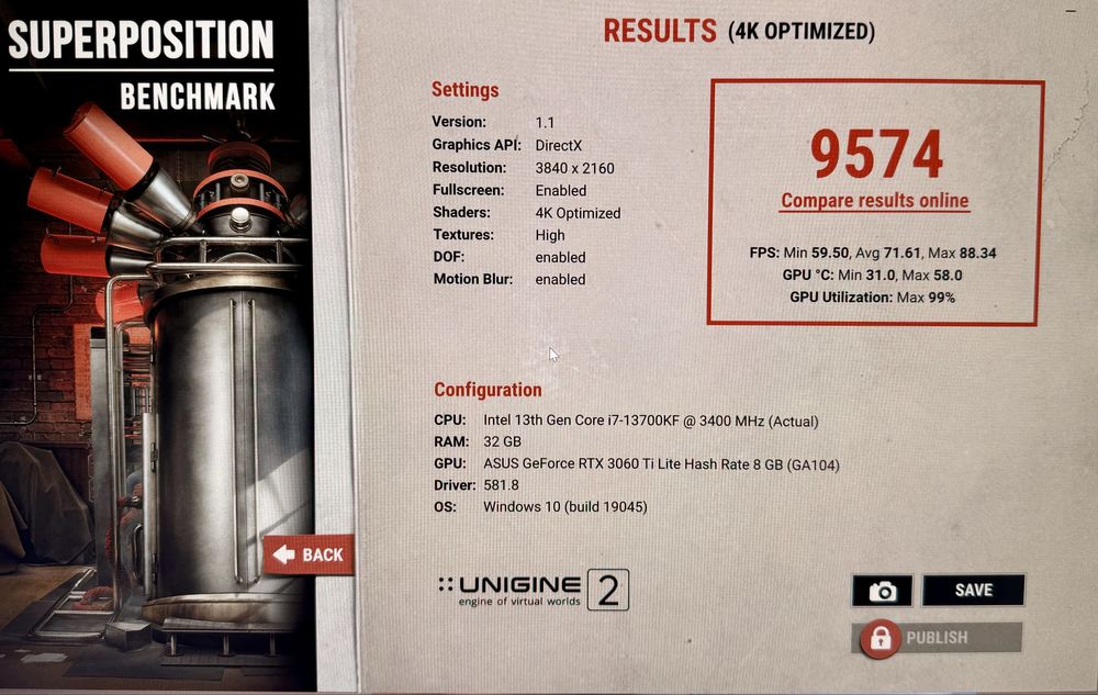 ASUS RTX 3060 Ti Strix