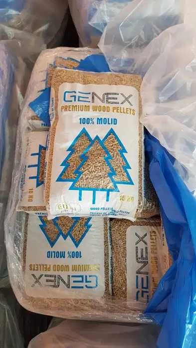 Peleți - Genex, calitate premium, certificati