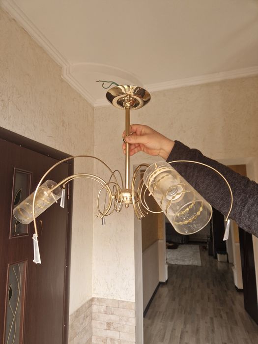 Люстра 3х рожковая