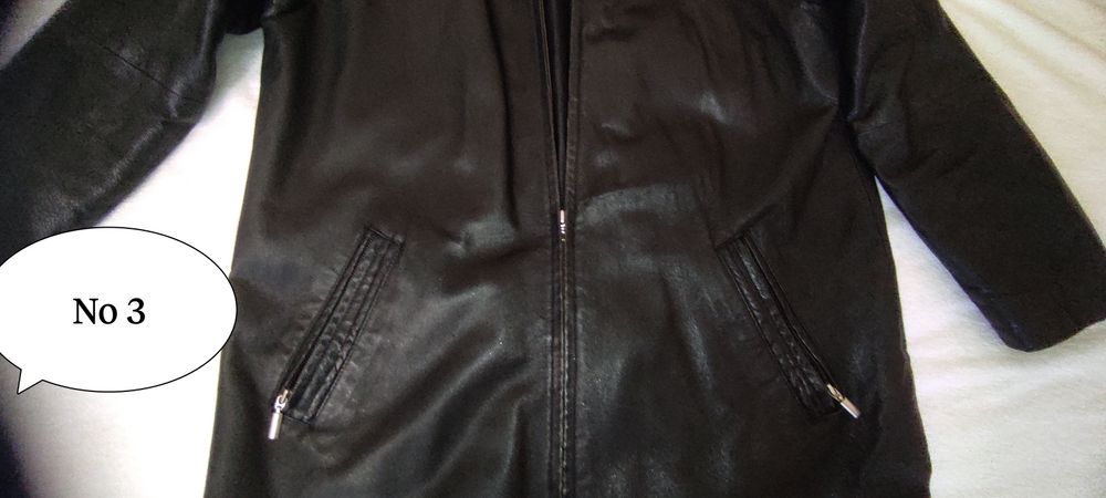 3 бр.мъжки якета естествена кожа
