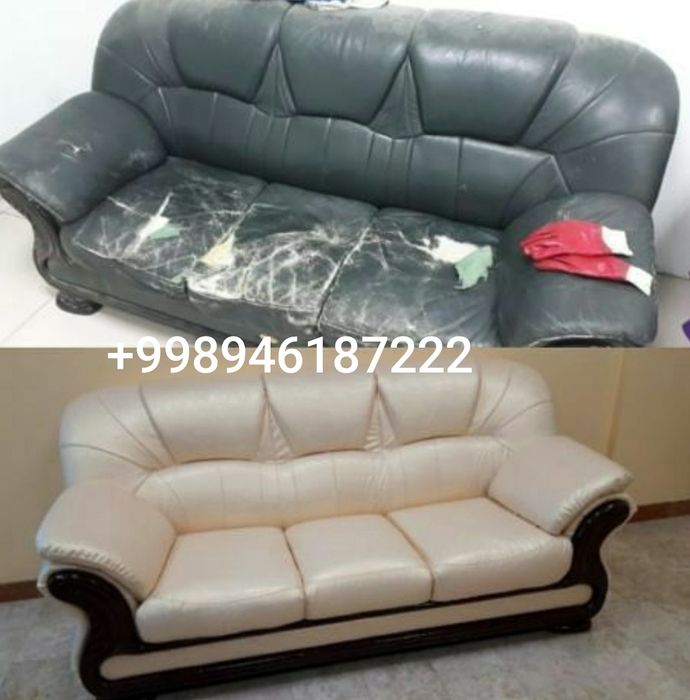 Реставрация мягкий мебели