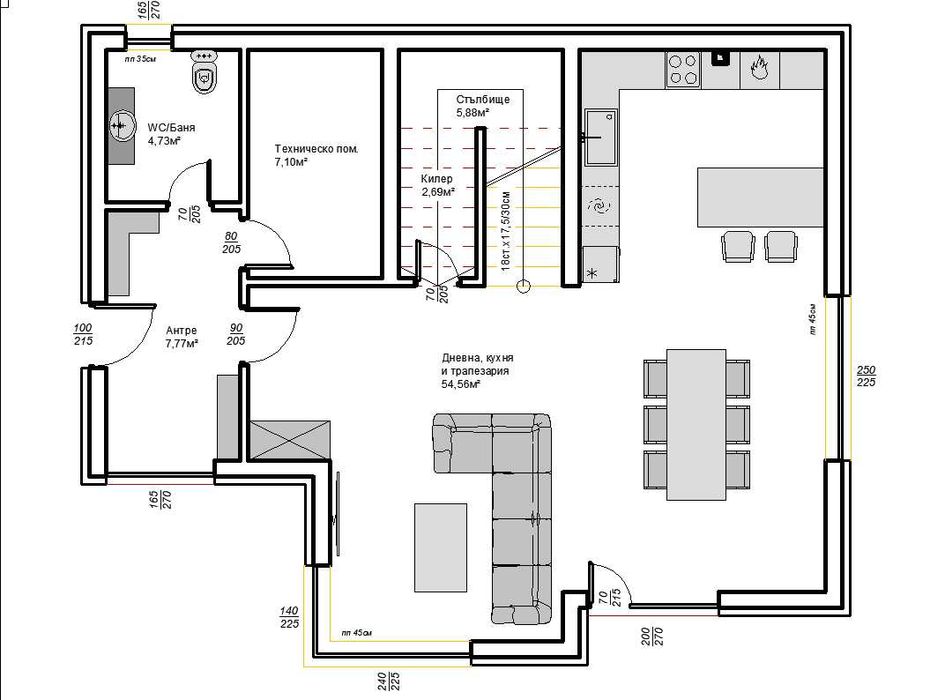 Продава се Къща в Варна, м-т Траката - 202 кв.м за 2080 €/кв.м - Снимка #1