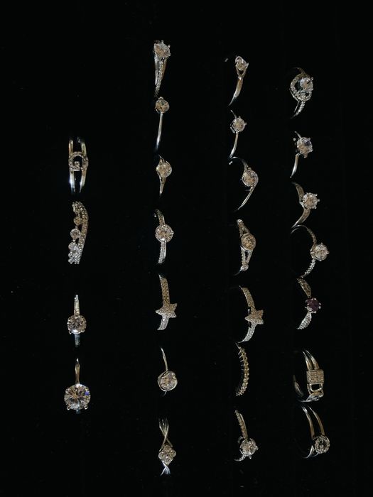 Женские кольца (серебро)