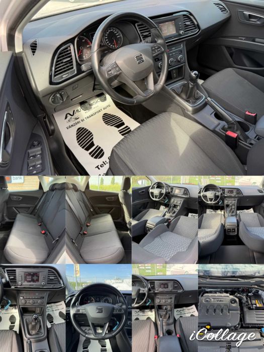 *RATE*Seat LEON 1.6TDI 110 Cp 2016 EURO6 Clima km reali Import Germania!