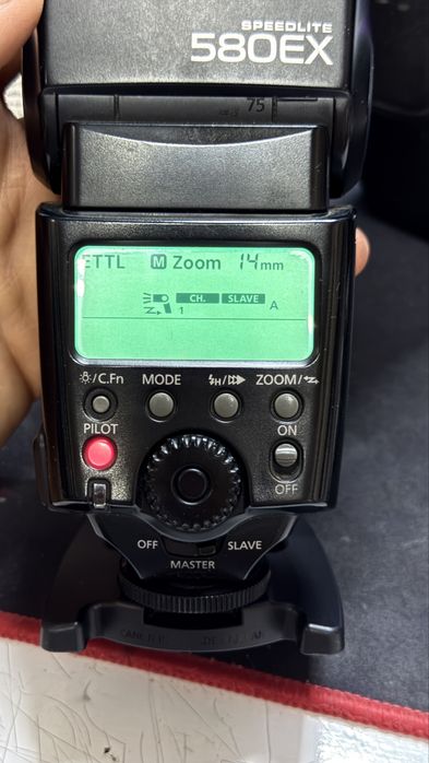 Blitz extern Canon 580EX