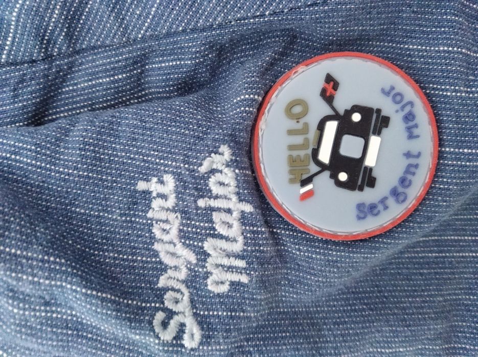 Geaca Sergent Major jacheta bebe 9 -12 luni 71 cm