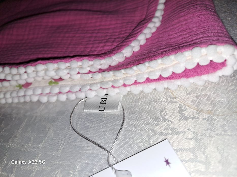 Muslin matosidan yozgi  pled va ortoped yostiq..