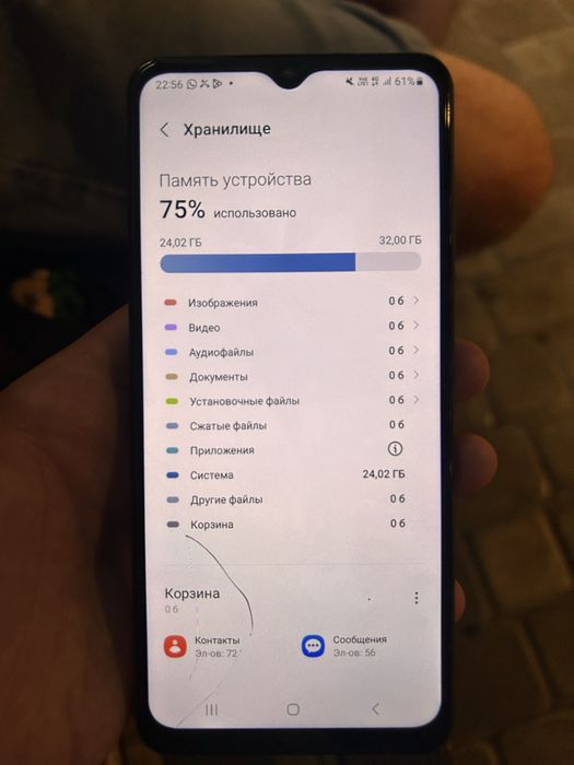 Samsung A12 телефон