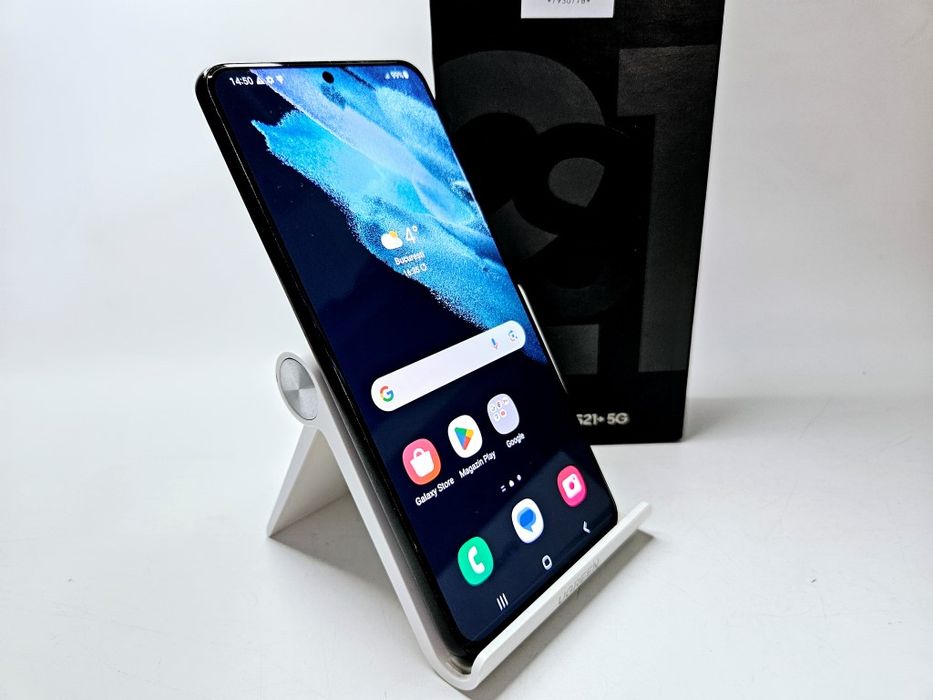 Samsung S21 Plus 5G 128GB Phantom Black, Garantie 24 luni | #D79307