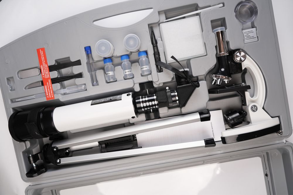 Телескоп микроскоп XWJ