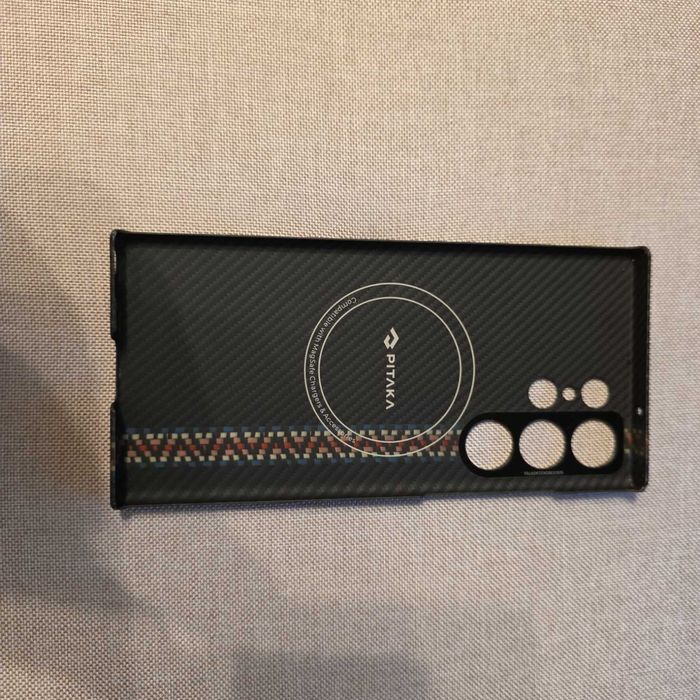 Husa PITAKA MagEZ 3 Galaxy S23 Ultra 600D Aramida MagSafe Rhapsody