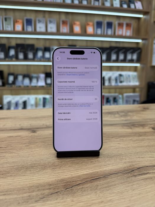 ‼️ iPhone 17 Pro 256Gb - Sanatate bat.100% - Garantie 12 luni