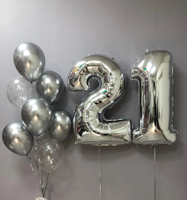 Гелиевые шары цифры